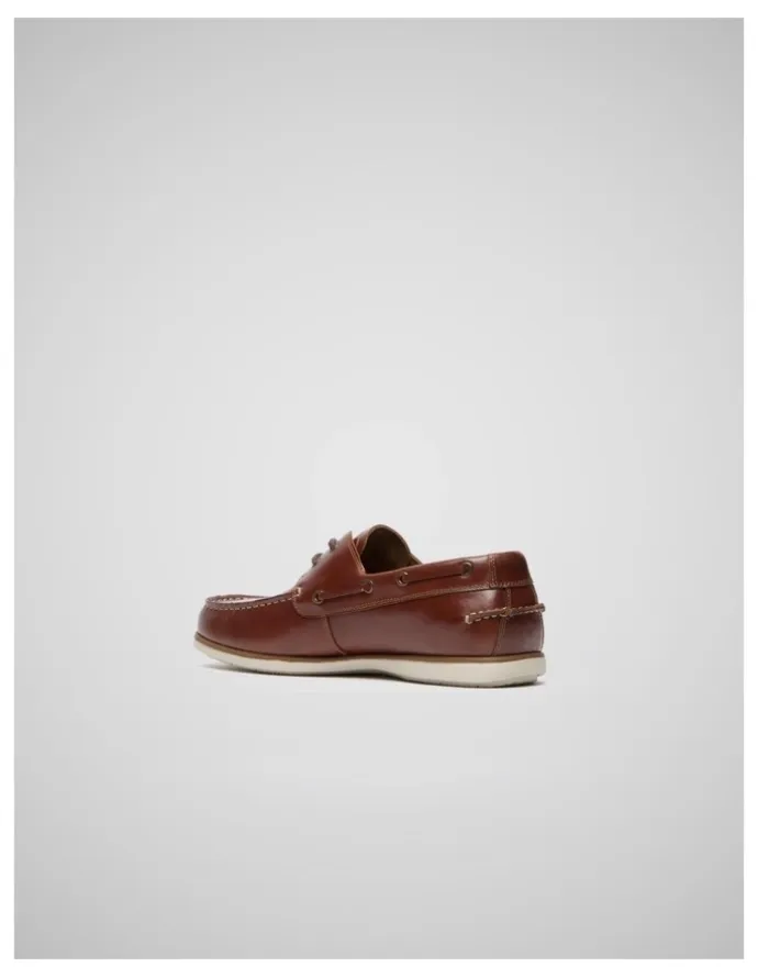 Rodd & Gunn Boardwalk Boat Shoe in Chestnut