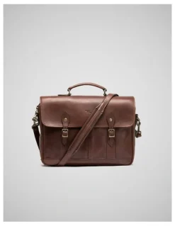 Rodd & Gunn Briefcase in Chocolate