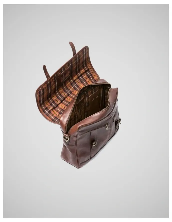Rodd & Gunn Briefcase in Chocolate