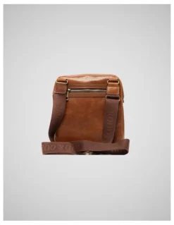 Rodd & Gunn Cambridge Crossbody Satchel Bag in Cognac