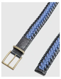 Rodd & Gunn Eastbourne Weave Belt in Navy