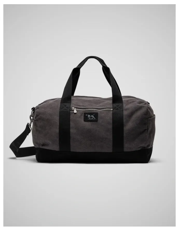 Rodd & Gunn Foxton Duffle Bag in Charcoal/ Onyx