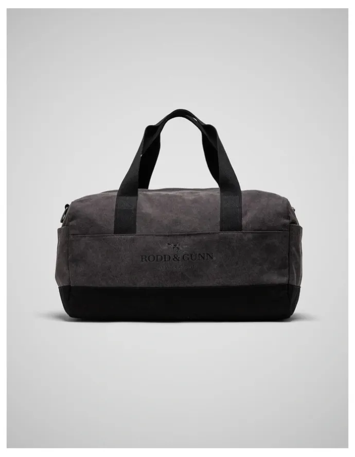Rodd & Gunn Foxton Duffle Bag in Charcoal/ Onyx
