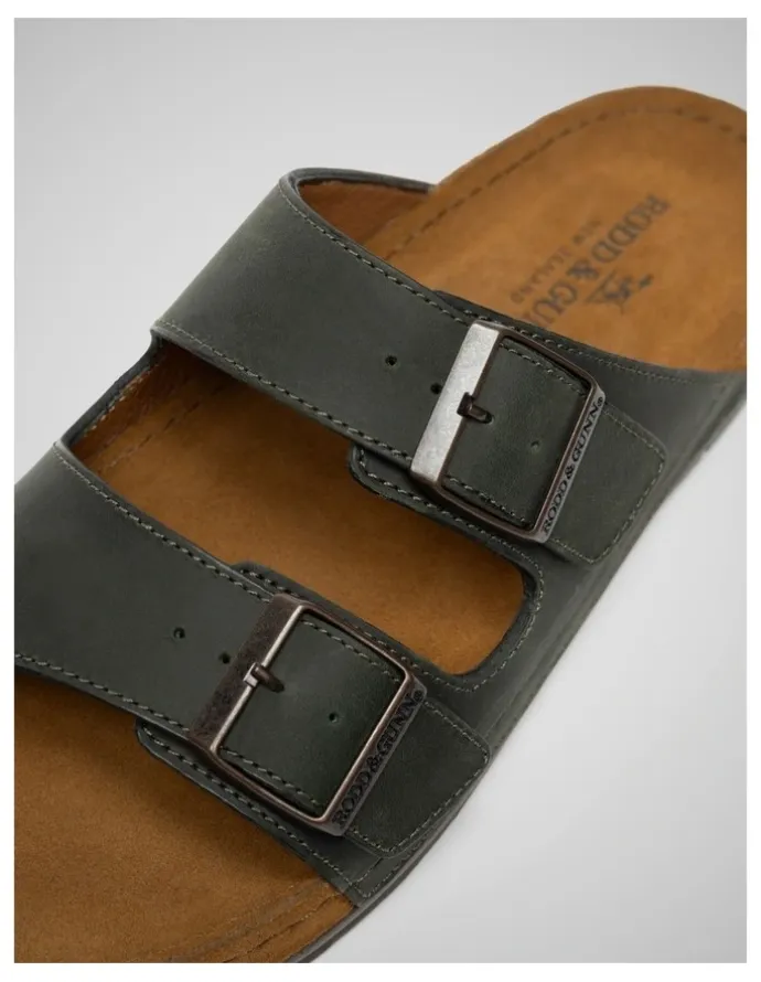 Rodd & Gunn Raglan Slide in Olive