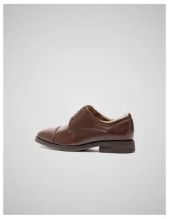 Rodd & Gunn Riverton Derby Shoe in Dark Cognac