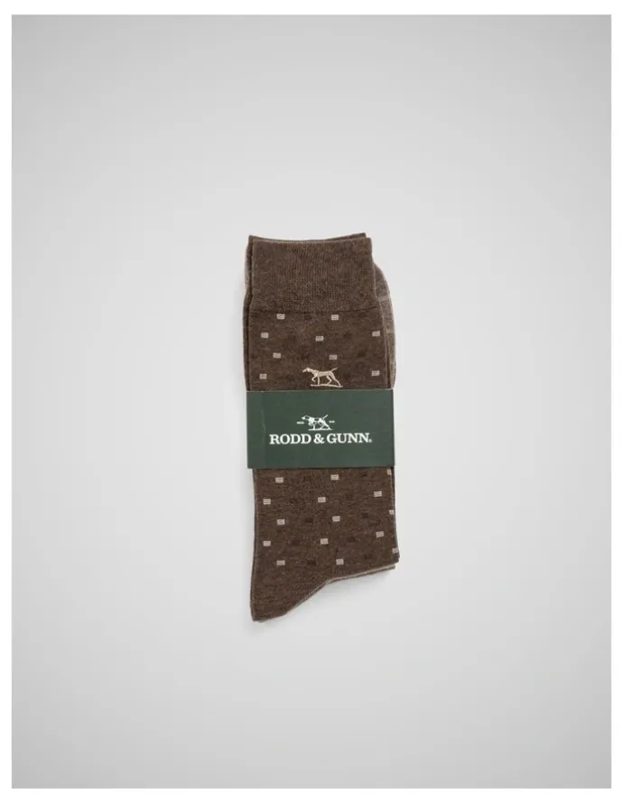 Rodd & Gunn Seafcliff Sock 3 Pack in Earth Multi