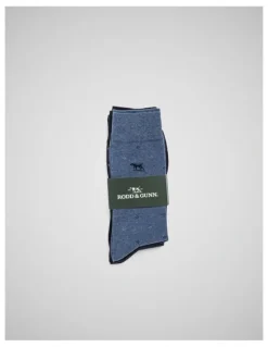 Rodd & Gunn Seafcliff Sock 3 Pack in Blue Multi
