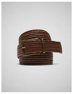 Rodd & Gunn Stirling Stretch Belt in Cognac