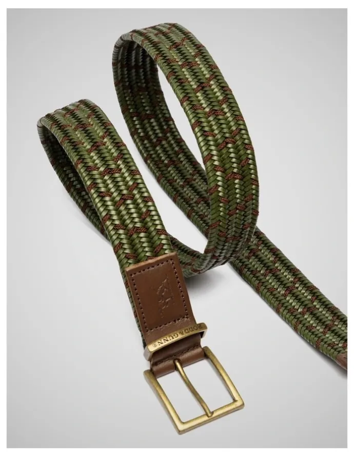 Rodd & Gunn Stratford Stretch Belt in Olive