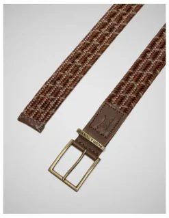 Rodd & Gunn Stratford Stretch Belt in Cognac