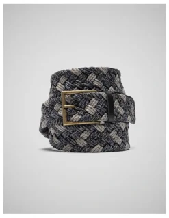 Rodd & Gunn Thames Weave Belt in Denim Multi