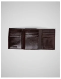 Rodd & Gunn Wesport Tri Fold Wallet in Chocolate