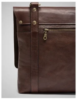 Rodd & Gunn Woodstock Satchel Bag in Brown