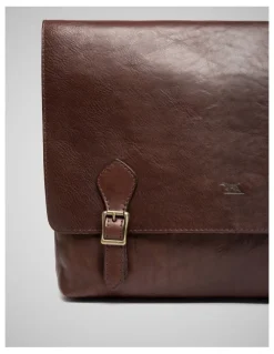 Rodd & Gunn Woodstock Satchel Bag in Brown