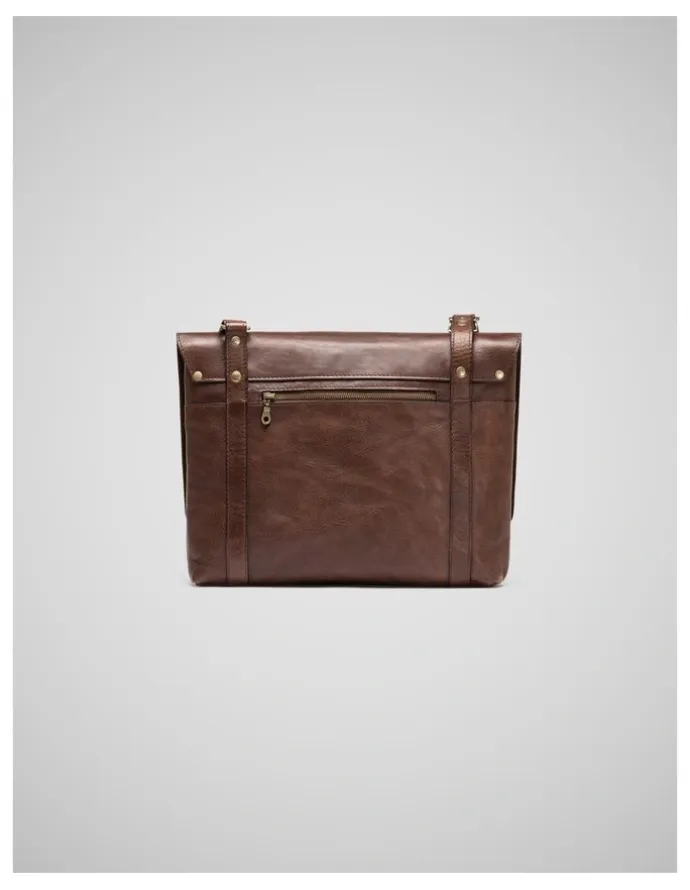 Rodd & Gunn Woodstock Satchel Bag in Brown