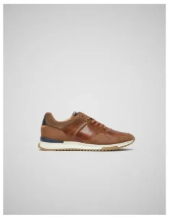 Rodd & Gunn Albury Sneaker in Cognac