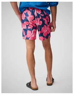 Rodd & Gunn Broadford Swim Short in Fuchsia