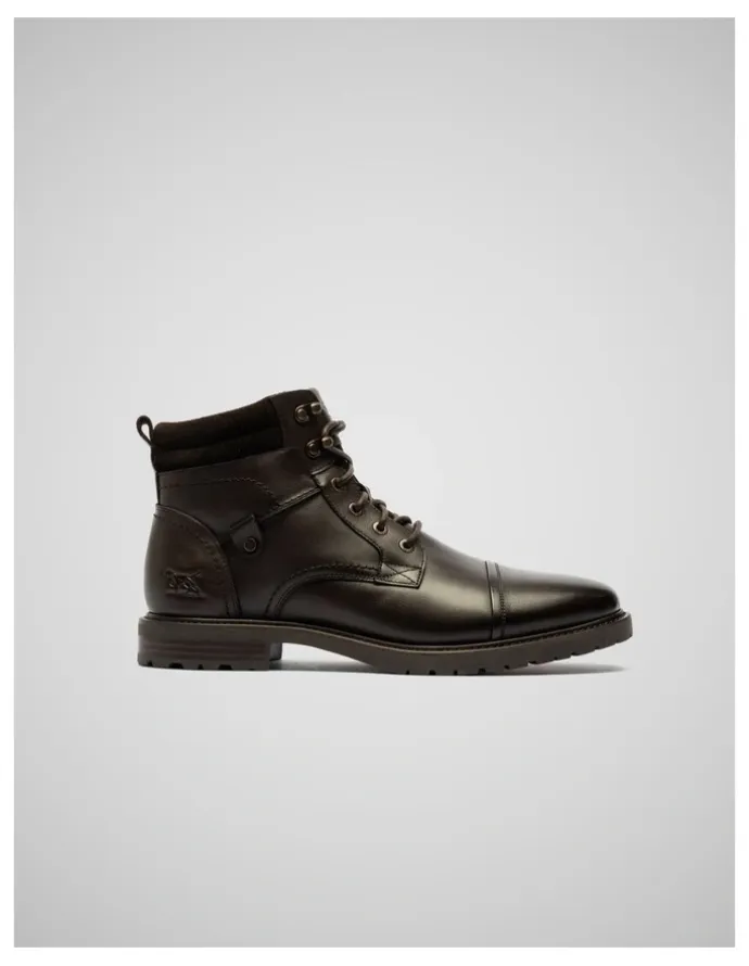 Rodd & Gunn Brookdale Military Boots in Chocolate