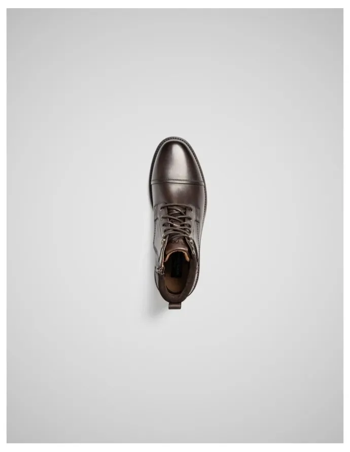 Rodd & Gunn Brookdale Military Boots in Chocolate