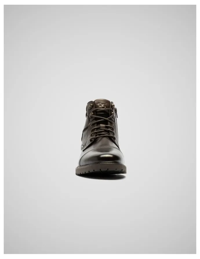 Rodd & Gunn Brookdale Military Boots in Chocolate