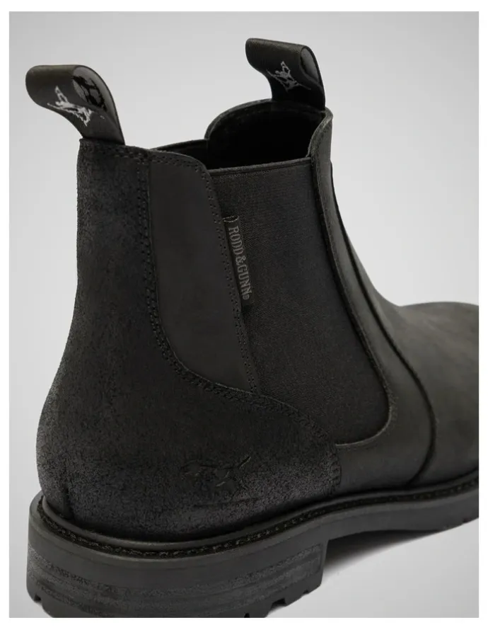 Rodd & Gunn Brooklyn Chelsea Boot in Onyx