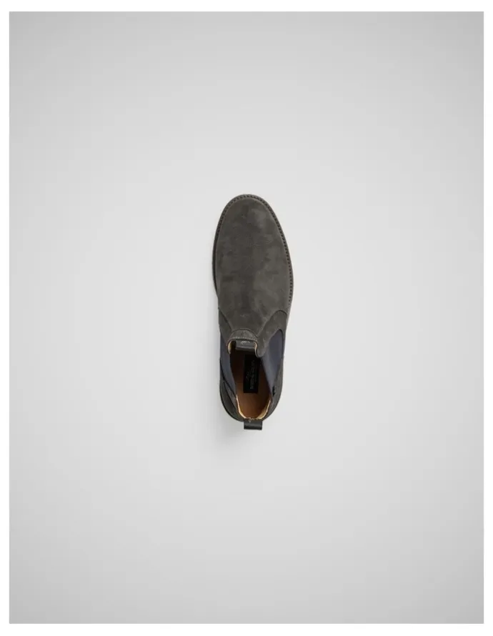 Rodd & Gunn Brooklyn Chelsea Boot in Steel Blue