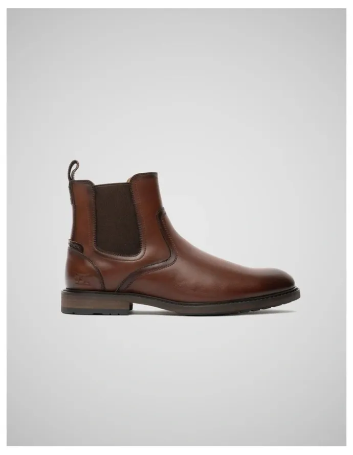 Rodd & Gunn Dargaville Chelsea Boot in Redwood
