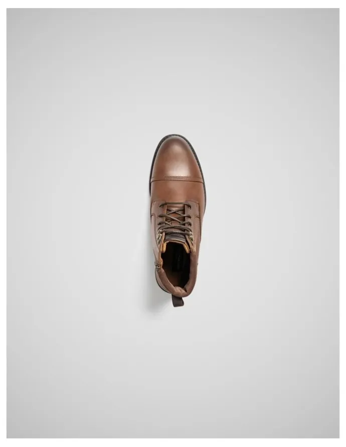 Rodd & Gunn Durham Military Boots in Coffee