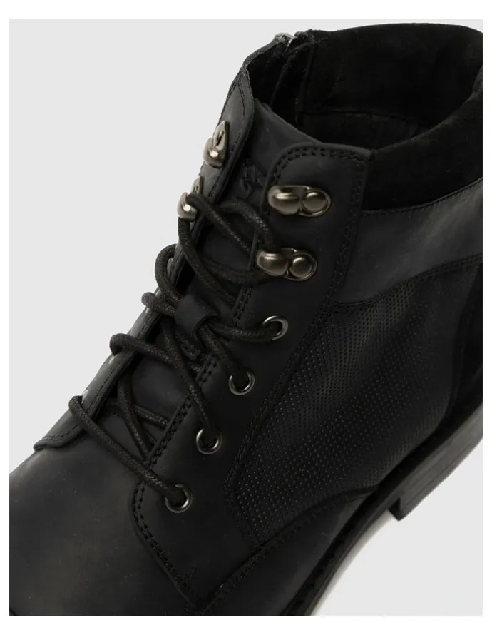 Rodd & Gunn Durham Military Boot in Onyx