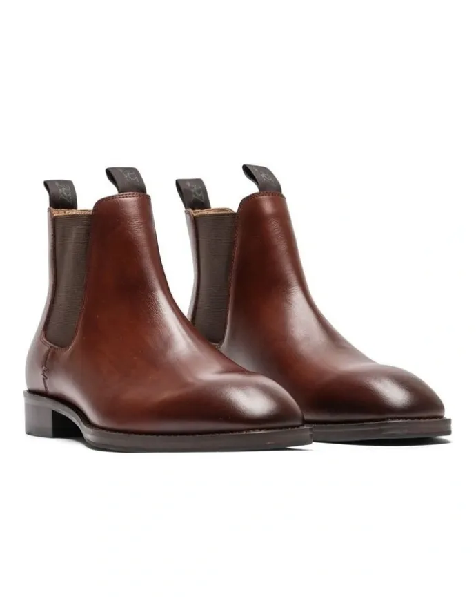 Rodd & Gunn Farmlands Chelsea Boot in Chestnut