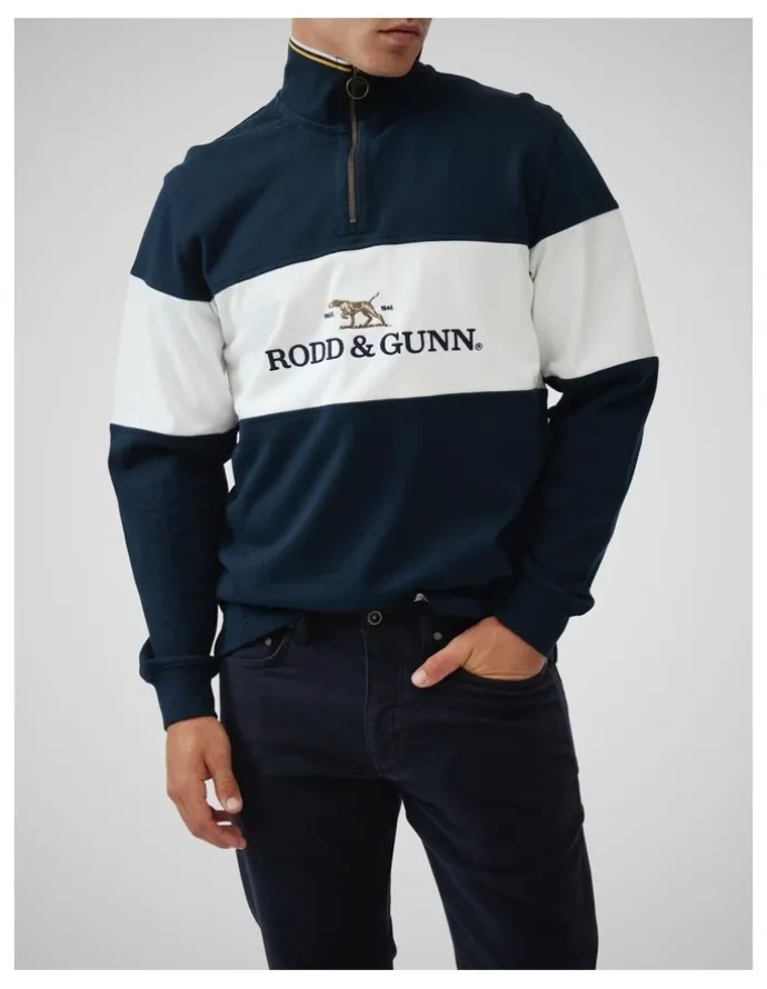 Rodd & Gunn Foresters Peak Sweat in Midnight