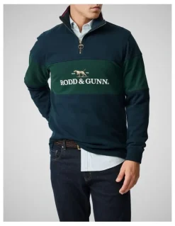 Rodd & Gunn Foresters Peak Sweat in Eclipse