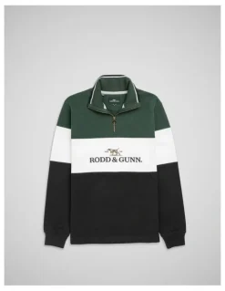 Rodd & Gunn Foresters Peak Sweat in Forest