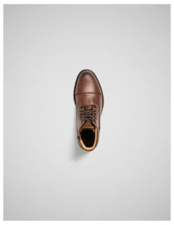 Rodd & Gunn Glenorchy 1946 Military Boot in Cognac