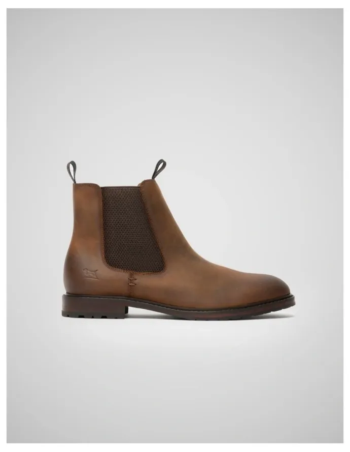 Rodd & Gunn Granity Chelsea Boots in Birch