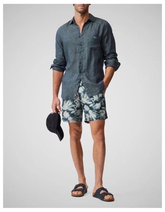 Rodd & Gunn Hardinge Swim Short in Hunter Green