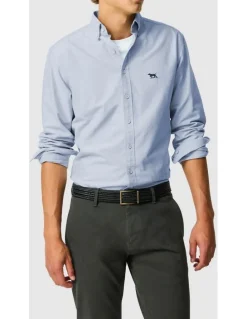 Rodd & Gunn Long Sleeve Sports Fit Shirt in Arctic