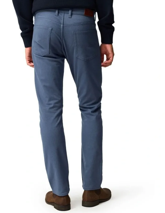 Rodd & Gunn Motion Melange Straight Fit Jean Long Leg in Denim