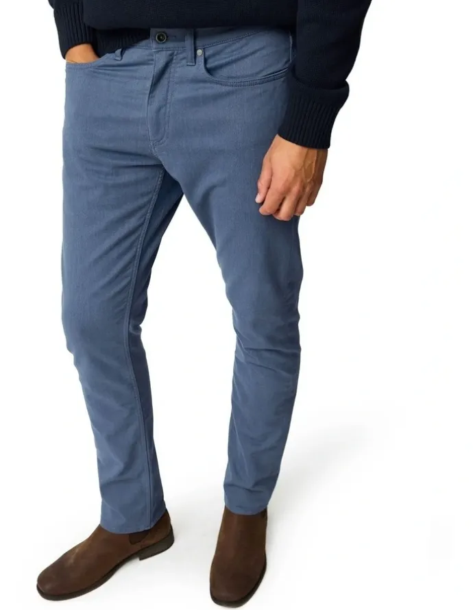 Rodd & Gunn Motion Melange Straight Fit Jean Long Leg in Denim