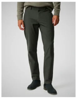 Rodd & Gunn Motion Pant Straight Long Leg in Bayleaf