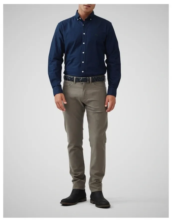 Rodd & Gunn Motion Regular2 Straight Leg Jean in Pebble