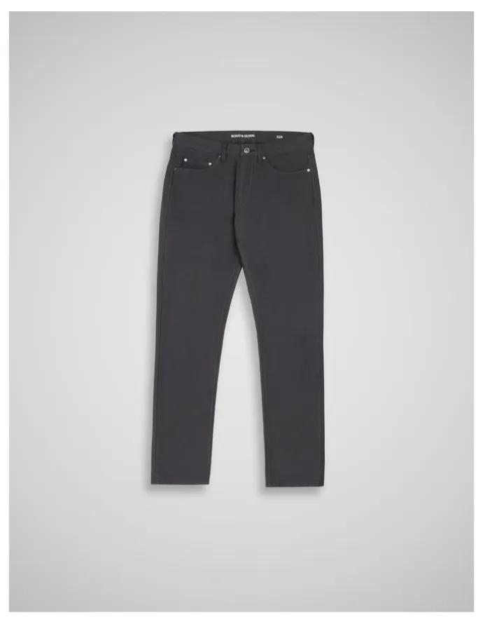 Rodd & Gunn Motion 2 Straight Jeans Shorts in Leg Coal