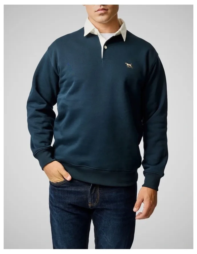 Rodd & Gunn Otago Sweat in Eclipse