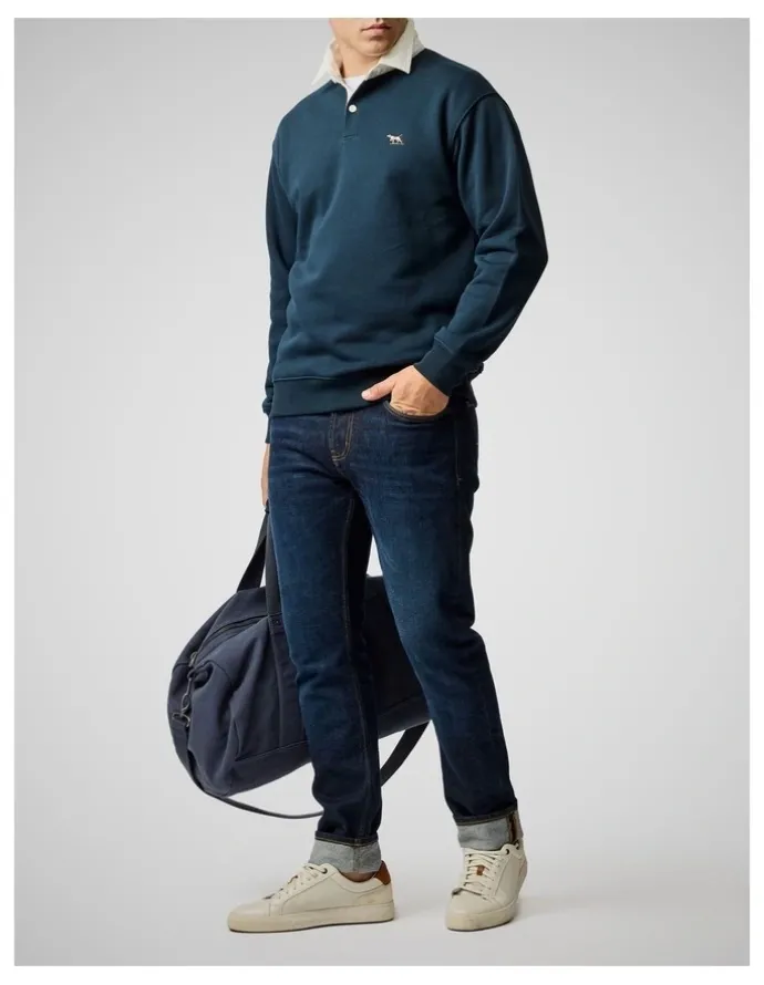 Rodd & Gunn Otago Sweat in Eclipse