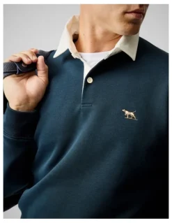 Rodd & Gunn Otago Sweat in Eclipse