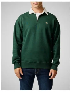 Rodd & Gunn Otago Sweat in Forest