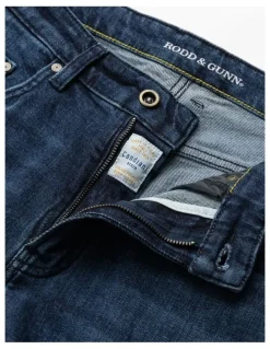 Rodd & Gunn Owaka Straight Fit Italian Denim Regular Leg Jeans in True Blue