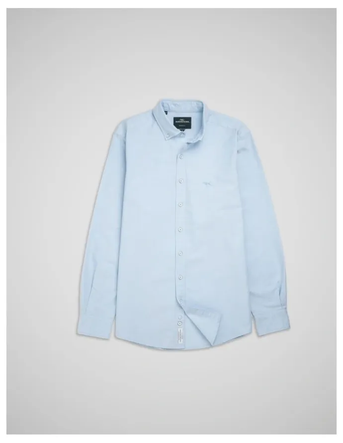 Rodd & Gunn Oxford Long Sleeve Sports Fit Shirt in Cornflower