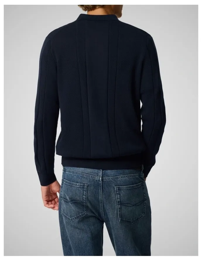 Rodd & Gunn Quinns Flat Knit in Midnight