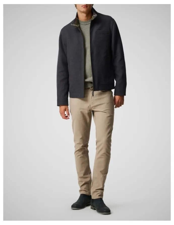 Rodd & Gunn Rhodes Peak Jacket in Charcoal